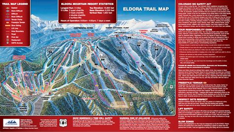 Eldora Mountain Resort Trail Map