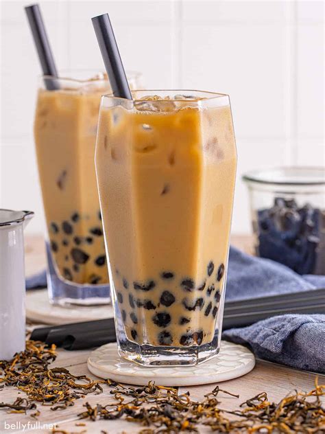 How to Make Boba Tea {Bubble Tea Recipe} - Belly Full