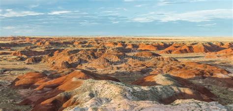 The Painted Desert, Petrified Forest National Park, AZ Stock Image ...