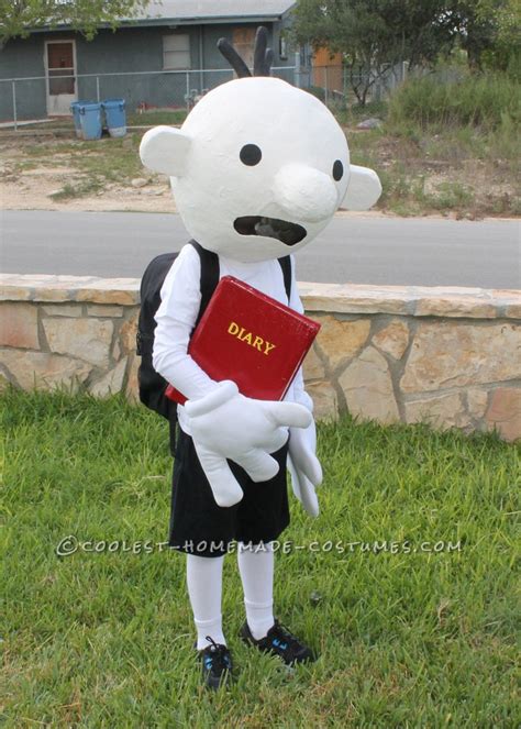 Coolest Homemade Costume Idea: Diary of a Wimpy Kid Costume