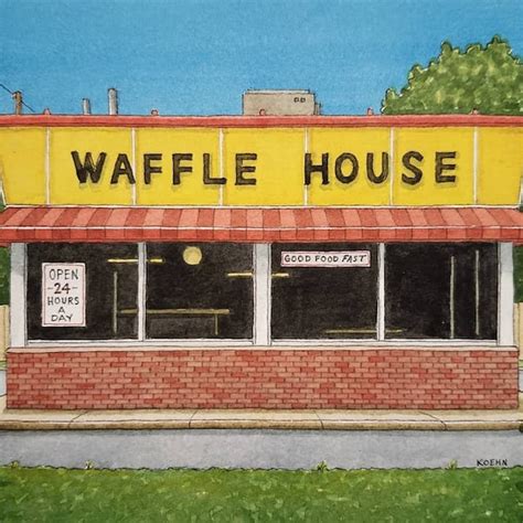 Waffle House Shirt - Etsy