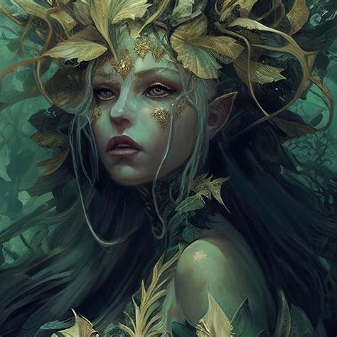 ArtStation - Hanali, Goddess of the Forest