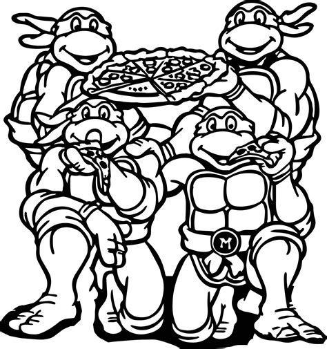 Teenage Mutant Ninja Turtles Coloring Pages - Free Coloring Pages ...