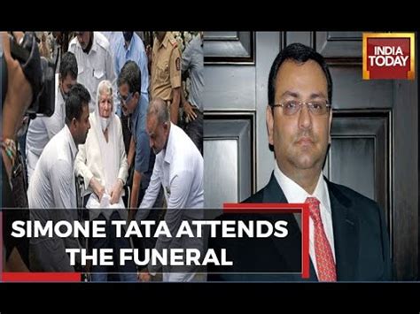 Cyrus Mistry Funeral : Ratan Tata’s Stepmother Simone Tata Attends ...