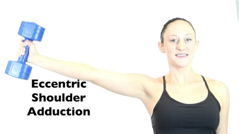 Eccentric Shoulder Adduction - YouTube