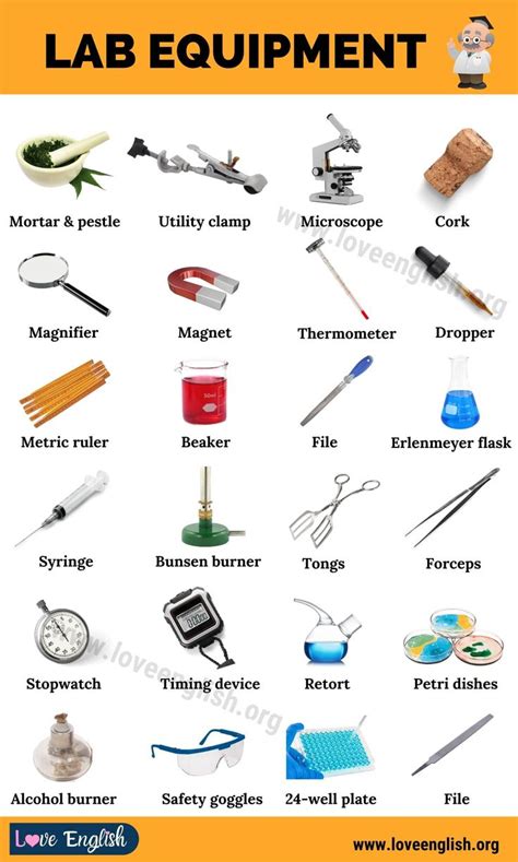 Lab Equipment: List Of 48 Commonly Used Laboratory Equipment - Love ...