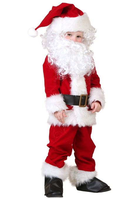 Toddler Deluxe Santa Costume