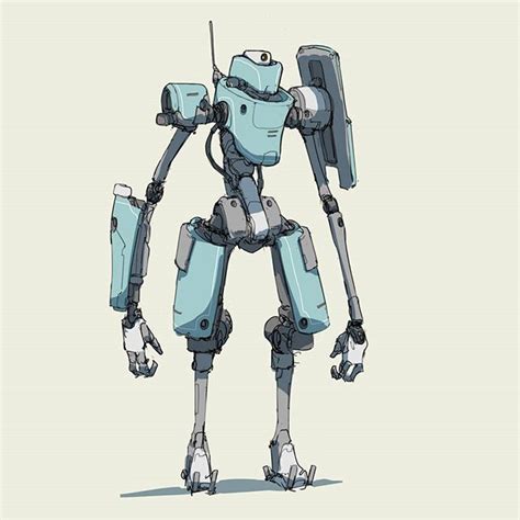 Drawings Robots Mech Legs 3d Model Three Legged Mech Robot - telcomms