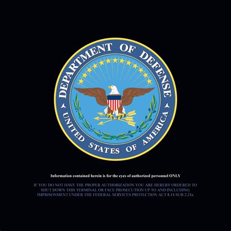 United States Department Of Defense Logo