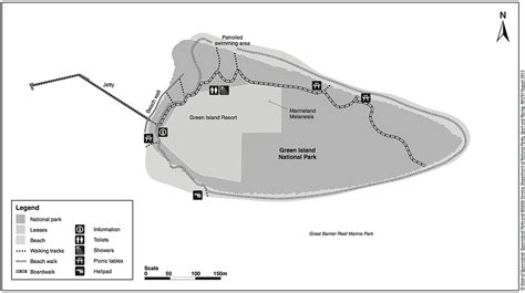 green-island-map - All Cairns Tours