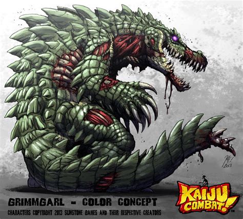 Kaiju Combat - Grimmgarl by KaijuSamurai on deviantART | Kaiju design ...