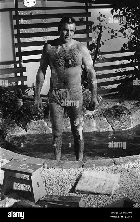 Film You Only Live Twice 1966 Sean Connery as James Bond Stock Photo ...