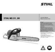 Stihl MS 391 Manual