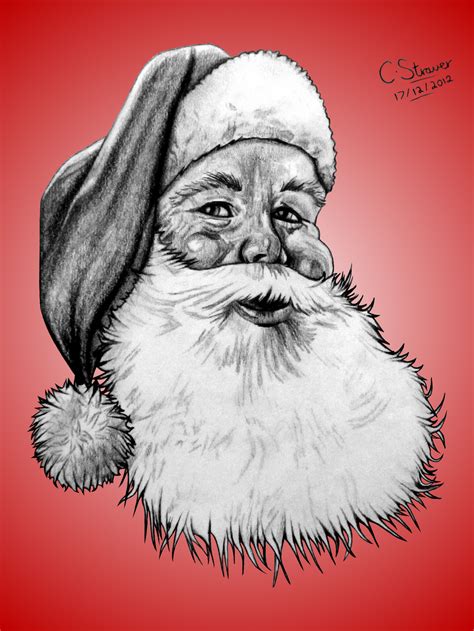 Santa Claus Drawing by LethalChris on DeviantArt