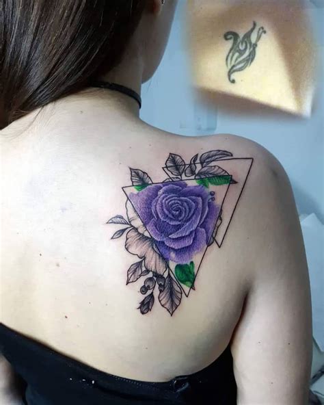 Discover 64+ purple rose tattoo super hot - in.coedo.com.vn