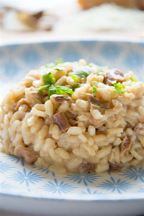 Porcini Mushroom Risotto - Italian Recipe Book