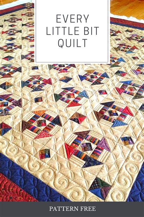 Every Little Bit Quilt in 2020 | Quilts, Quilt patterns, Quilt patterns ...