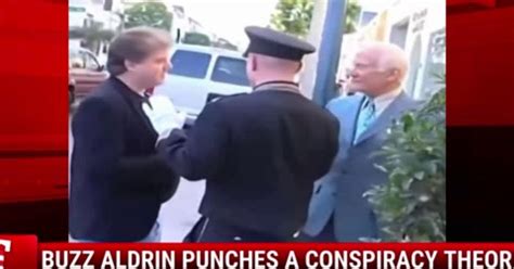 Watch: Buzz Aldrin Punches A Conspiracy Theorist