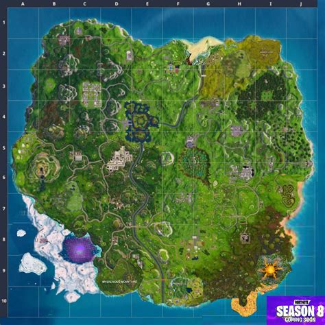 my custom season 8 map | Fortnite: Battle Royale Armory Amino