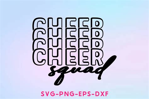 Cheer Squad Graphic by Sapphire Art Mart · Creative Fabrica