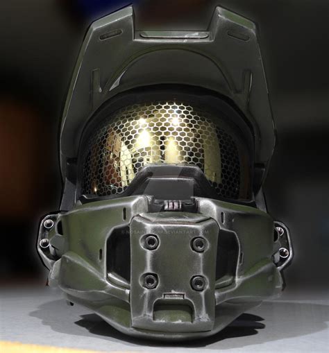 HALO 4 Master chief helmet by nosaintEQUIP on DeviantArt