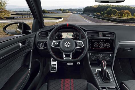 The interior of the new Volkswagen Golf GTI TCR - Changing Lanes