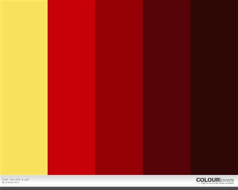 Red Color Palettes Red Color Schemes - Image to u