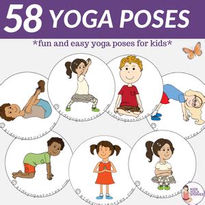 58 Fun and Easy Yoga Poses for Kids (+ Free Printable Posters)