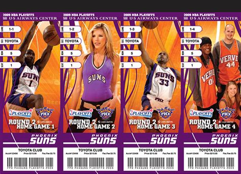 Phoenix Suns • Playoff Tickets 2009 on Behance