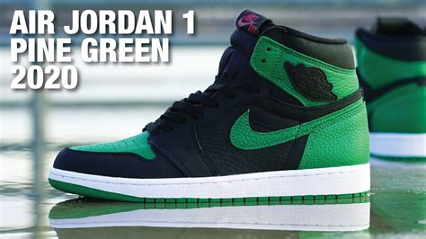 Air Jordan 1 Pine Green 2020 REVIEW & On Feet - YouTube