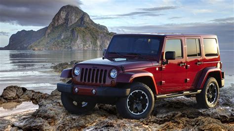 2012 Red Jeep Wrangler Wallpaper