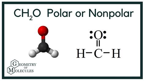 Is CH2O Polar or Nonpolar? (Methanal or Formaldehyde) - YouTube