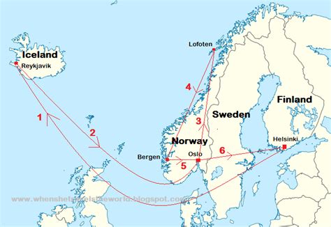 Catch the aurora AGAIN - 12D11N Iceland + Norway itinerary - :: When ...