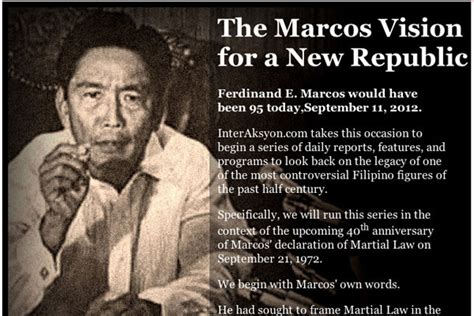 Ferdinand Marcos Quotes. QuotesGram