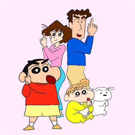 Shinchan Nohara and Family by sndpkmth on DeviantArt