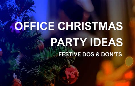 Office Christmas Party Ideas | Festive Dos and Don't | Growthonics