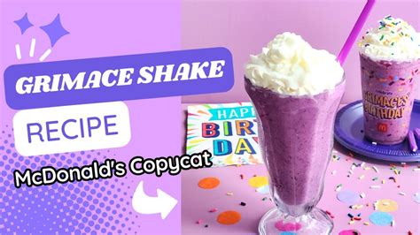 The Delicious And Trendy Grimace Shake Recipe: How To Make The Perfect ...