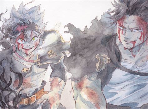 Asta and Captain Yami vs Dante/Lucifero | Black clover anime, Black ...