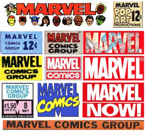 Marvel Comics Logo History