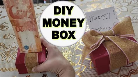 Diy Money Box Gift - Birthday Money Box Gift Idea My Inspiration Corner ...