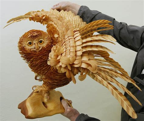 55 Creative Wooden Sculptures For Your Inspiration - Hongkiat