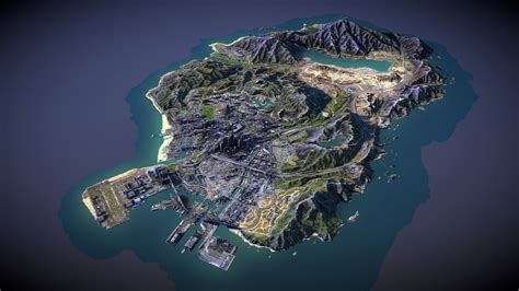 Large Detailed Road Map Of Gta 5 Games Mapsland Maps – NBKomputer