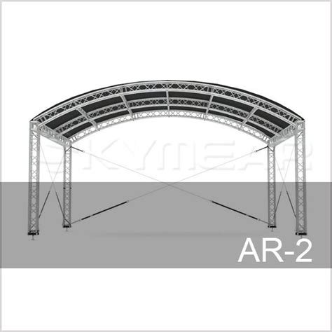 Curved Truss Design for Arched Roof Truss | Skymear Stage Truss