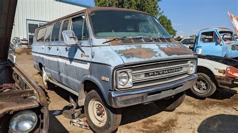 Junkyard Find: 1977 Plymouth Voyager Conversion Van | The Truth About Cars