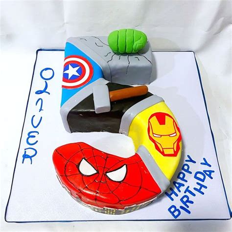 Marvel-Themed Birthday Cake | ubicaciondepersonas.cdmx.gob.mx