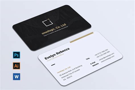 Business Card Templates | 29+ Free Word & PDF Formats, Samples ...