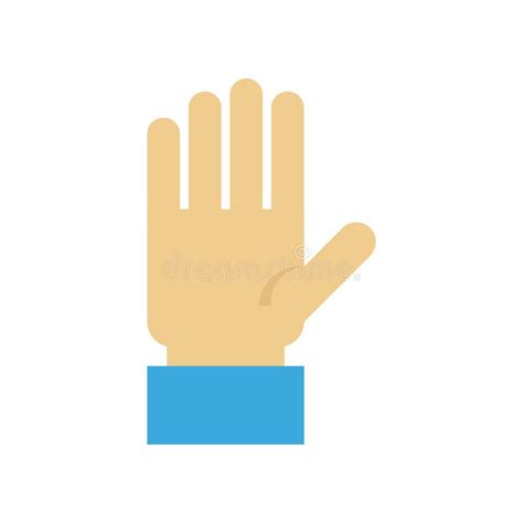 Raising Hand Vector, Back To School Line Design Icon Stock Vector ...