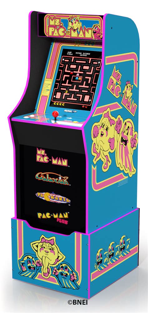 Ms Pacman Arcade Machine with Riser, Arcade1Up - Walmart.com | Pacman ...