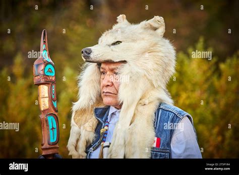 Alaska Ketchikan, Totem poles at SAXMAN NATIVE VILLAGE Stock Photo - Alamy