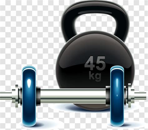 Cartoon Dumbbell - Description wearing a look of intense exertion on ...